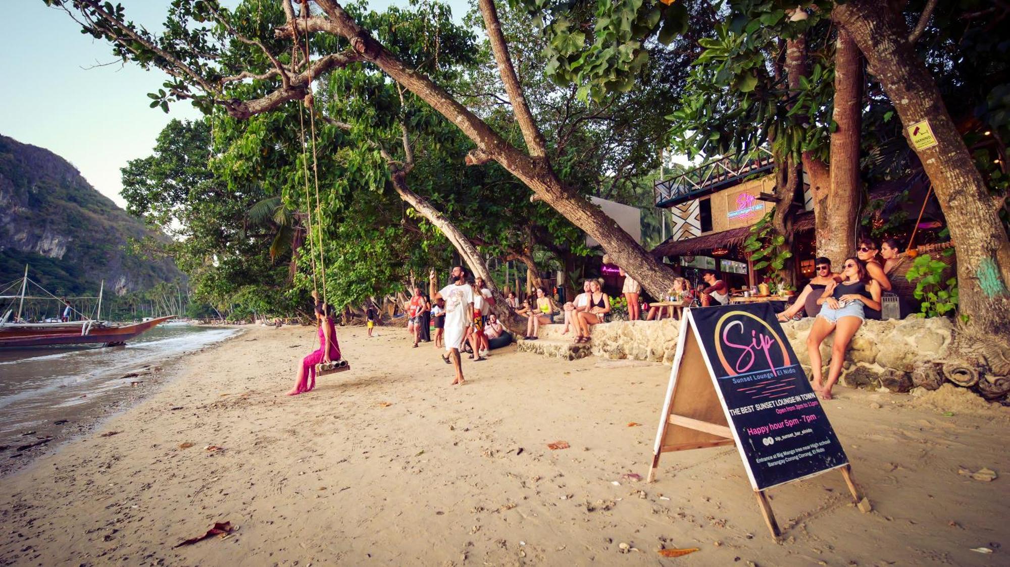 Sip Sunset Hostel And Lounge El Nido Esterno foto