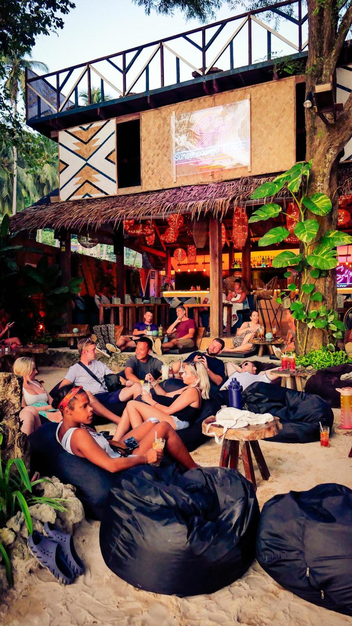 Sip Sunset Hostel And Lounge El Nido Esterno foto